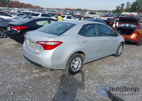 2016 Toyota Corolla L from USA, damaged, VIN 2T1BURHE5GC509759